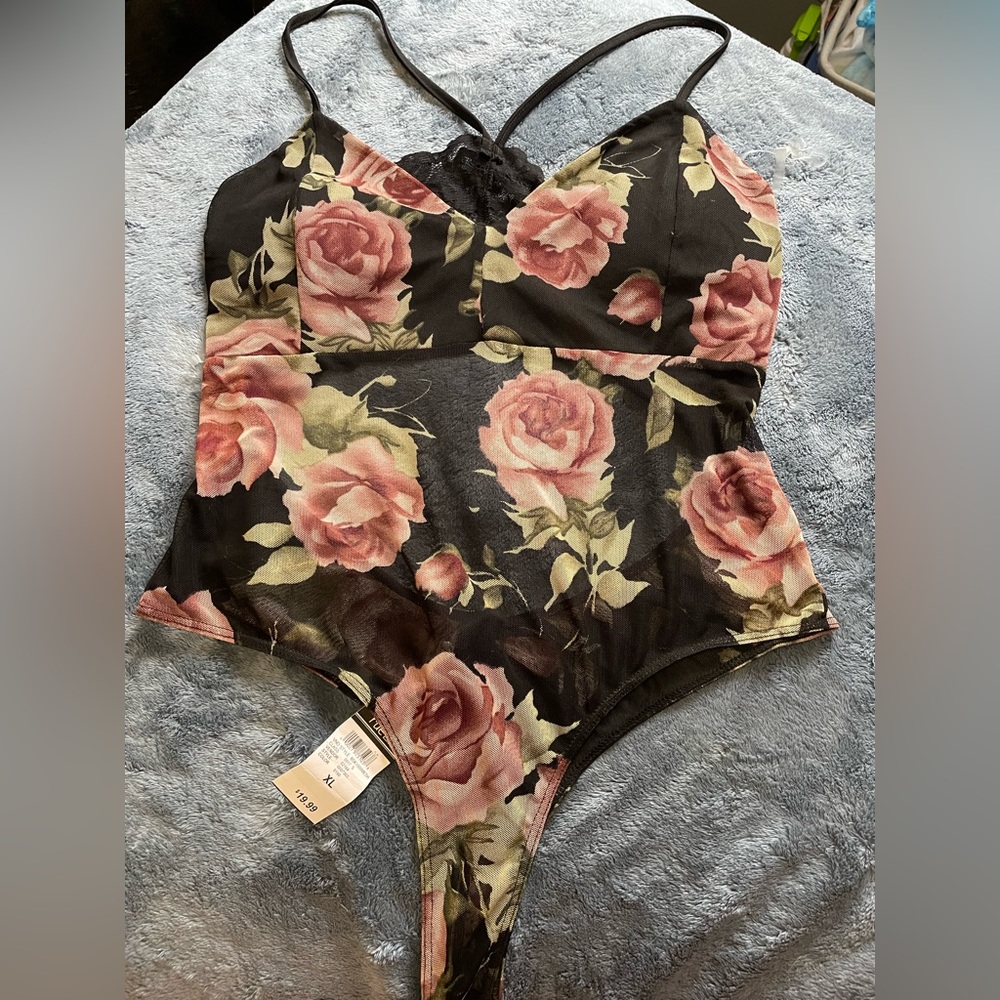 Rue 21 mesh bodysuit